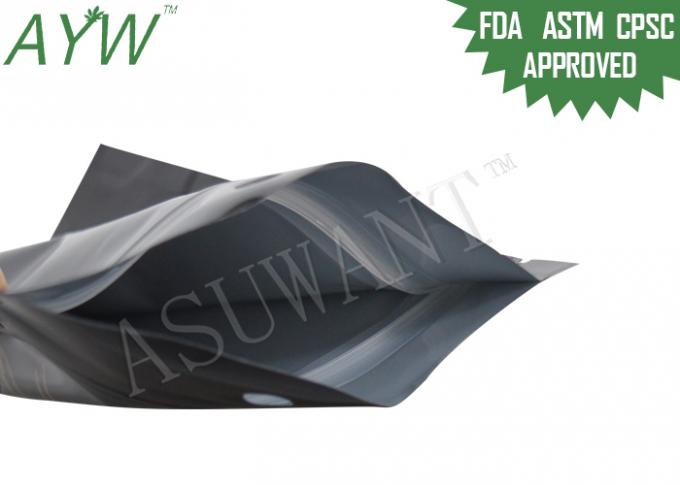 1oz Ediable Smell Proof Zipper Bags Bacteria Proof For Cannabis Seeds
