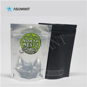 Plastikowe organiczne zamek zapach gummy ciasteczka opakowanie torba na chwast marihuany
