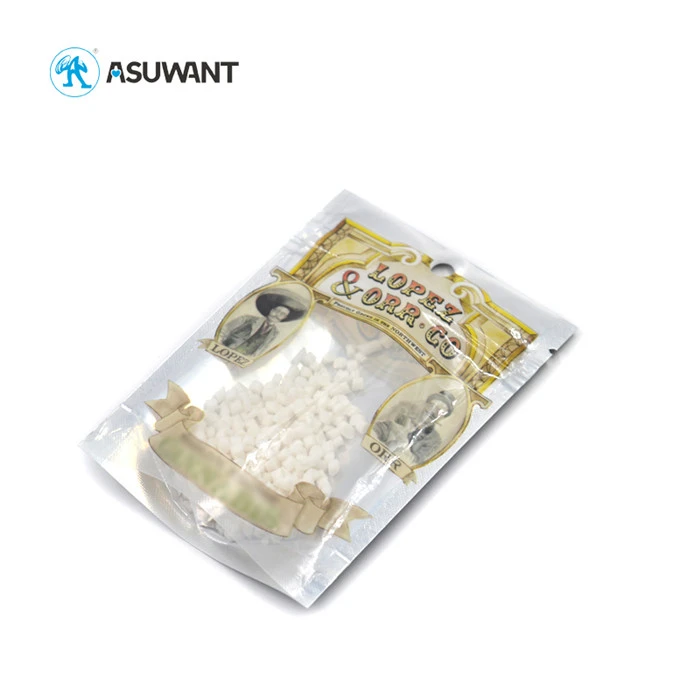 Gravure Printing Food Grade Medical Cannabis Ziplock Bags With Clear Window