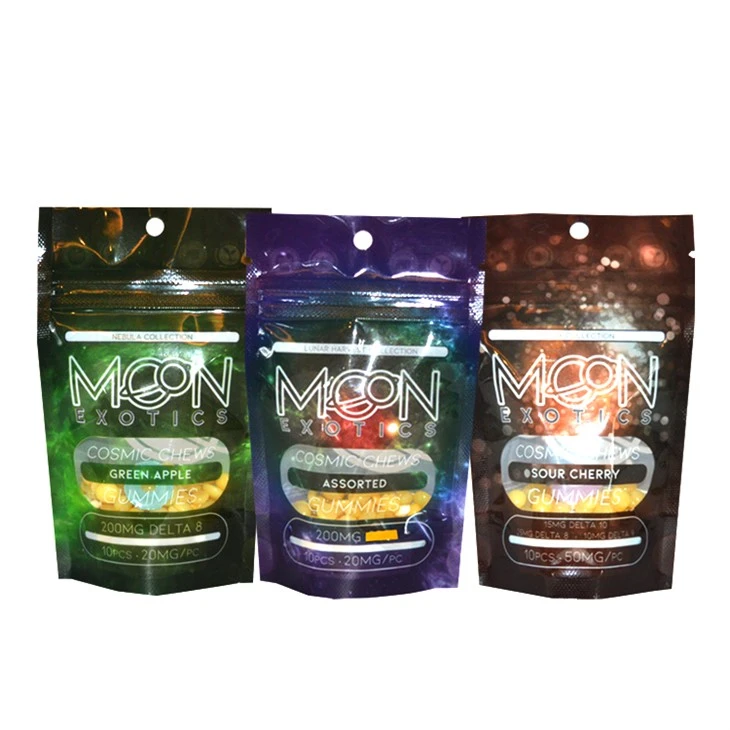 1oz Ediable Smell Proof Zipper Bags Bacteria Proof For Cannabis Seeds