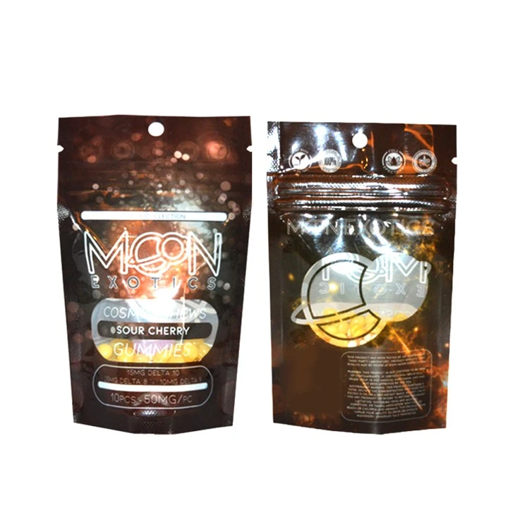1oz Ediable Smell Proof Zipper Bags Bacteria Proof For Cannabis Seeds