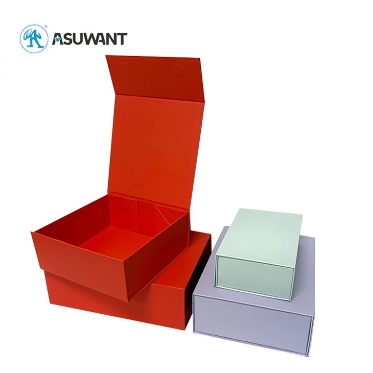 Paper Foldable Flip Gift Display Square Box suppliers