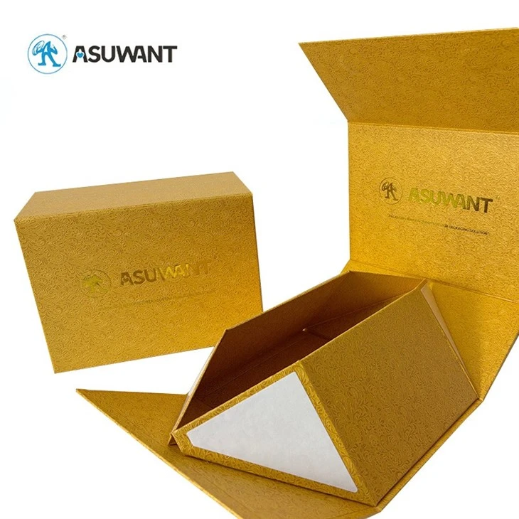 Paper Box Packaging Magnetic Foldable Rigid Gift Box factory