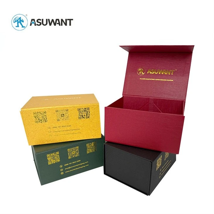 Paper Box Packaging Magnetic Foldable Rigid Gift Box high quality